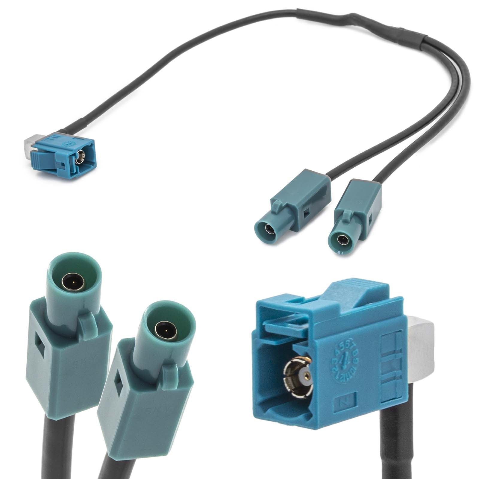 Adapter Adapter-Universe DIN Radio Adattatore per antenna 2 x